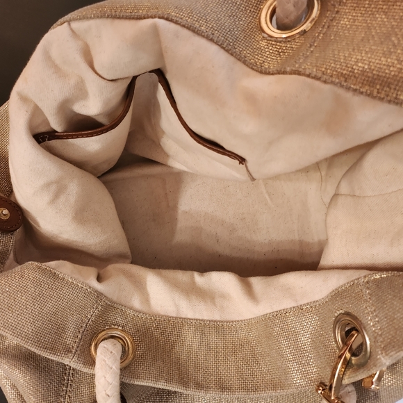 ××HP!!×× Michael Kors Nautical Gold Tote - Picture 8 of 16